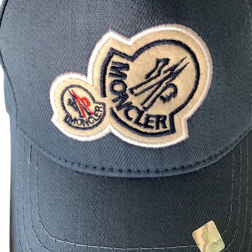 🆕 🧢Moncler Unisex Double logo Caps🧢 - Picture 4 of 9